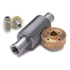Engrenagem sem-fim e sem-fim em aço-liga para autopeças