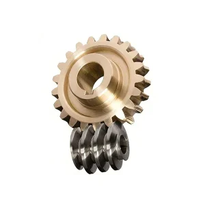 Roda sem-fim de latão